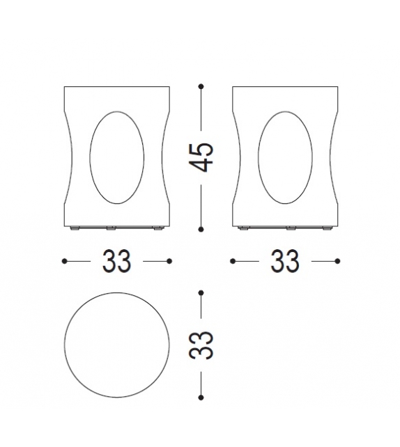 Ziba Riva 1920 Stool