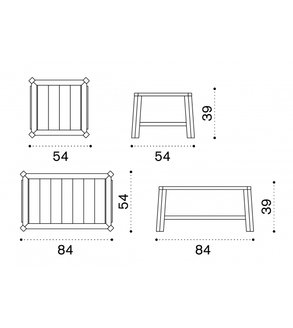 Petit Club Ethimo Coffee Table