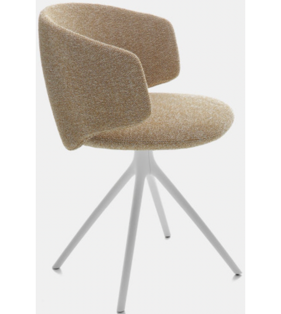 Universal MDF Italia Poltroncina Imbottita con 4 Razze