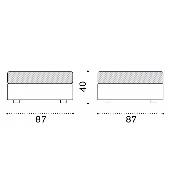 Cube Ethimo Sitzkissen