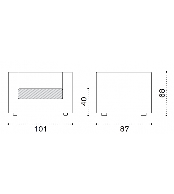 Cube Ethimo Armchair
