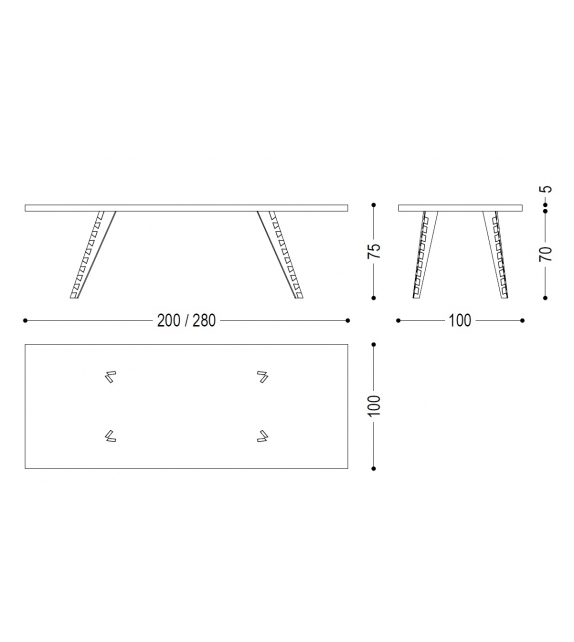 Dovetail Riva 1920 Table