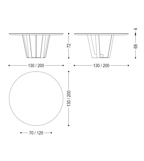 Kohi Table Riva 1920 Mesa