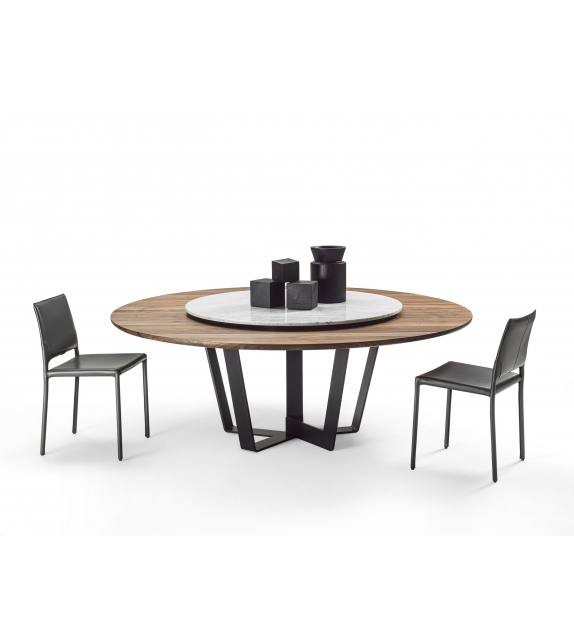 Kohi Riva 1920 Tavolo con Lazy Susan