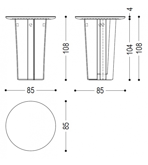 Kohi Bar Table Riva 1920