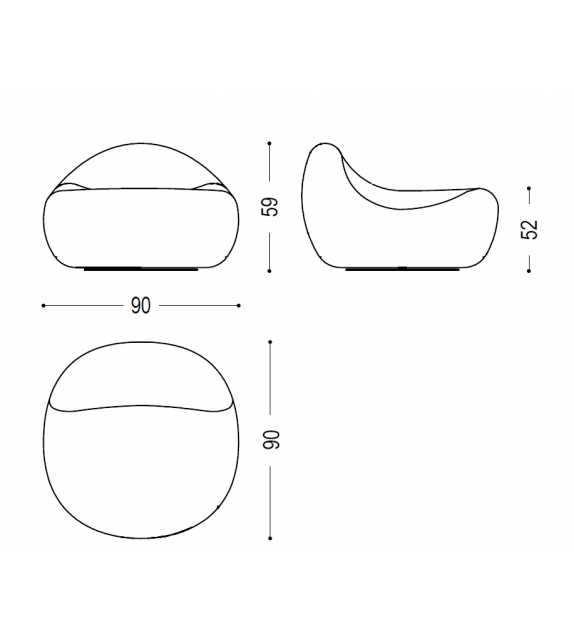 Maui Relax Riva 1920 Armchair