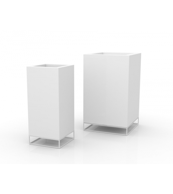 Vela Boîte à Fleurs Cubo Alto Vondom