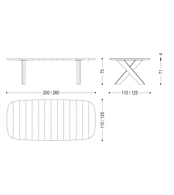 Paco Wood Riva 1920 Table