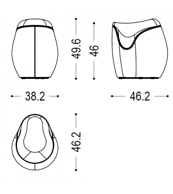 Kura Stool Riva 1920