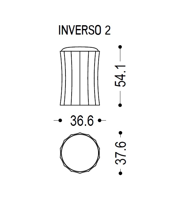 Inverso Riva 1920 Hocker