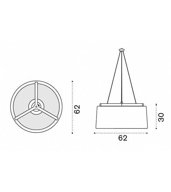 Kilt Ethimo Pendant Lamp