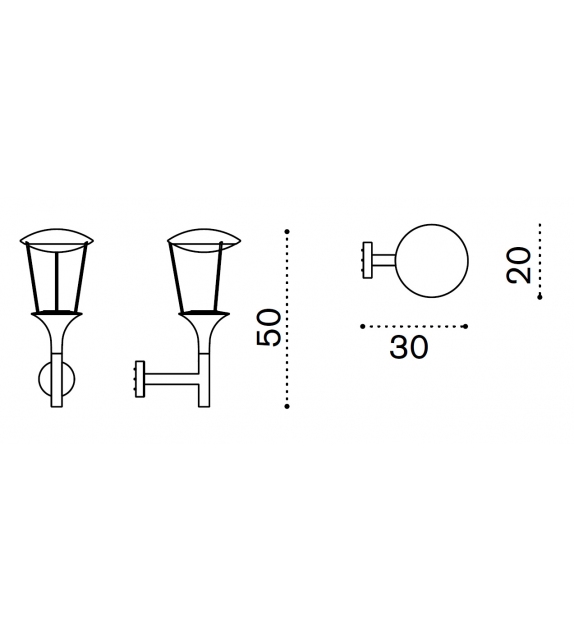 Pharos Ethimo Lámpara de Pared