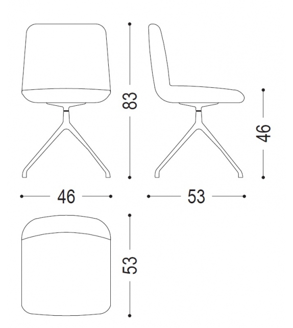 Materia Soft Riva 1920 Chair