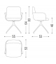 Materia Soft Arm Riva 1920 Chair