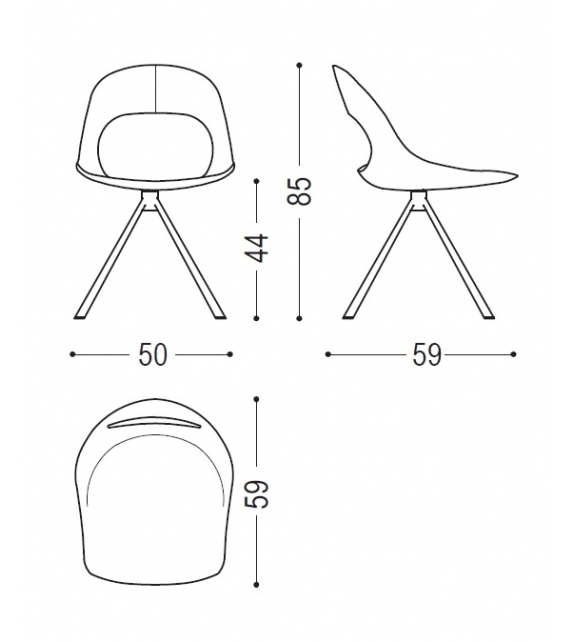 Naima Riva 1920 Silla