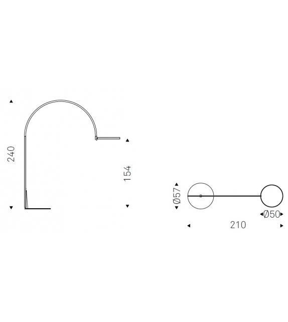 Arx Cattelan Italia Stehleuchte