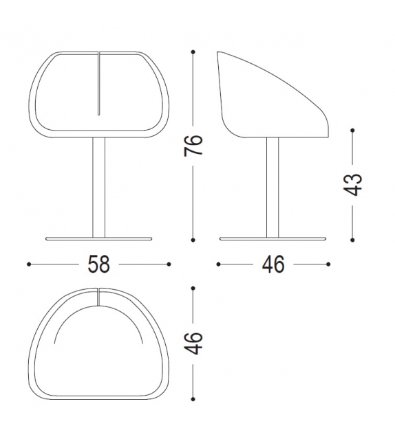 Gioconda Riva 1920 Sedia