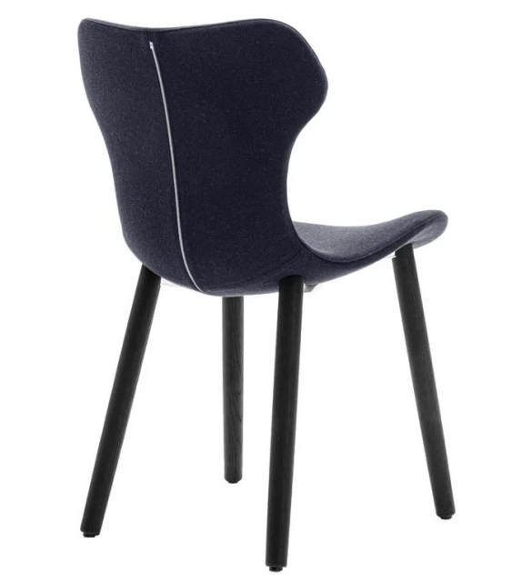 Papilio Shell B&B Italia Chaise avec Pieds en Chêne