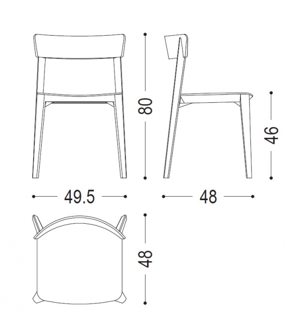 Mia Wood Riva 1920 Silla