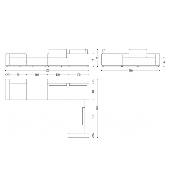 Heritage Riva 1920 Sofa