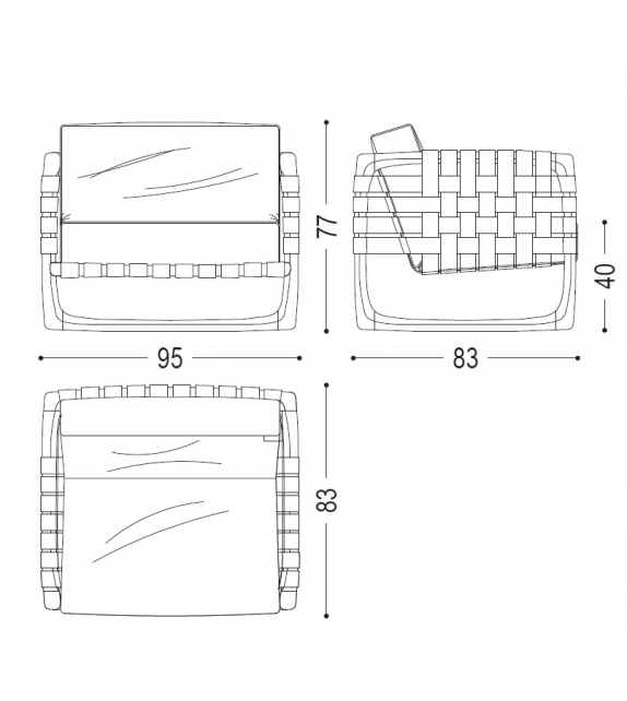 Bungalow Butaca Riva 1920