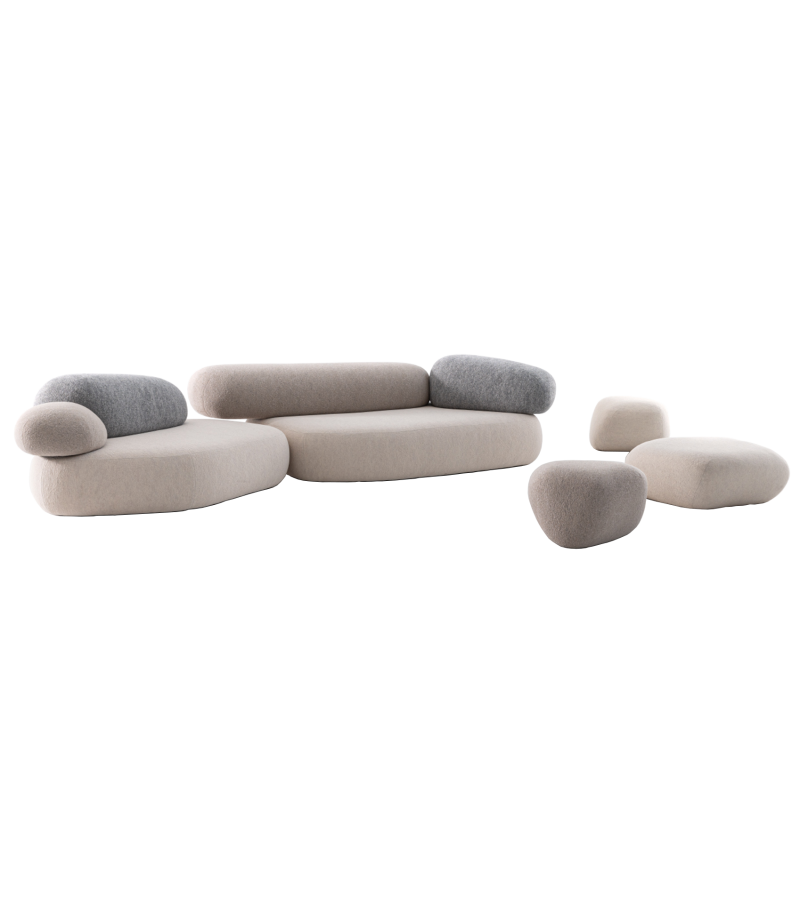 Pebble Rubble Sofá Moroso