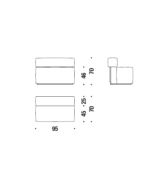 Square Moroso Canapé