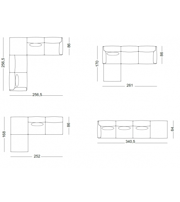 Costume Magis Sofá Modular