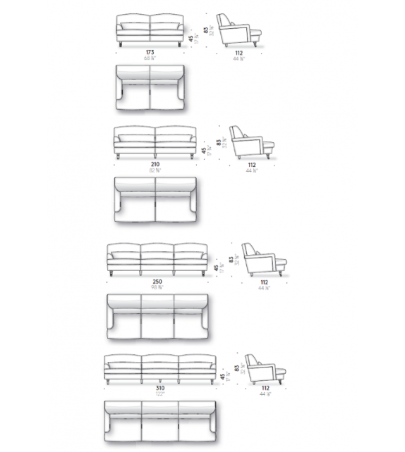 DePadova Raffles Sofa