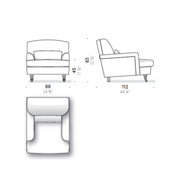 Raffles DePadova Fauteuil