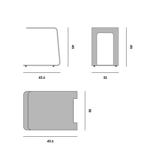 Open Manutti Beistelltisch