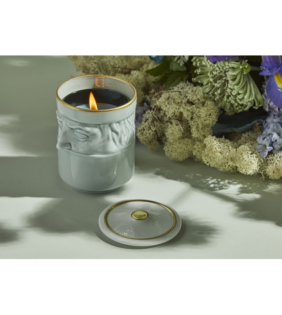 LCDC Il Seguace Water Ginori 1735 Candleholder with Lid