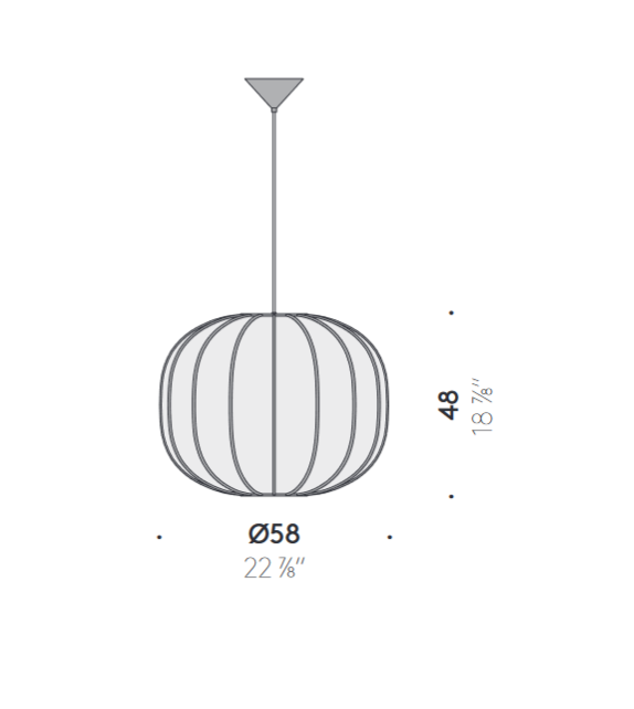 Bombori DePadova Pendant Lamp