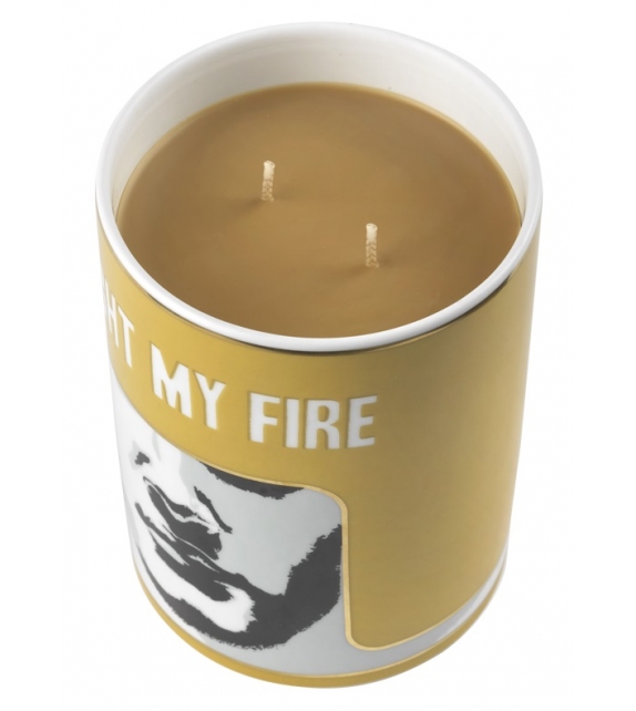 LCDC Il Favorito Amber Lagoon Ginori 1735 Candleholder