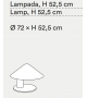 Alma Tacchini Lampe de Table