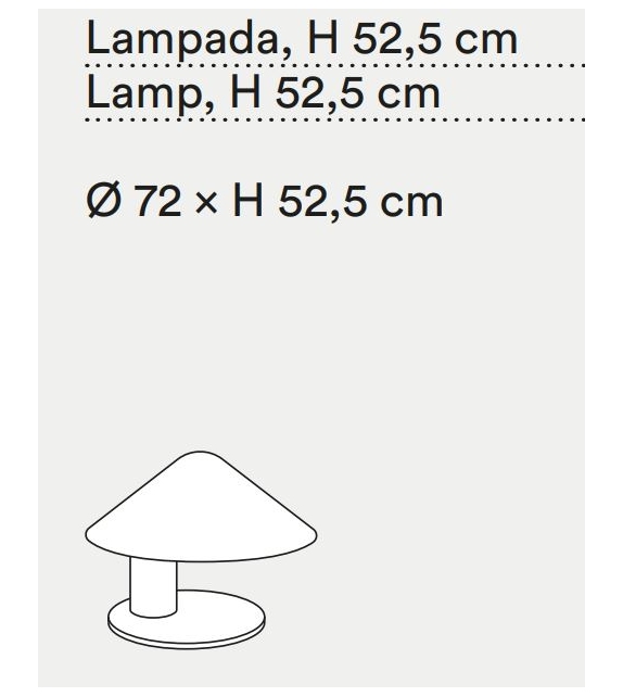 Alma Tacchini Lampada da Tavolo