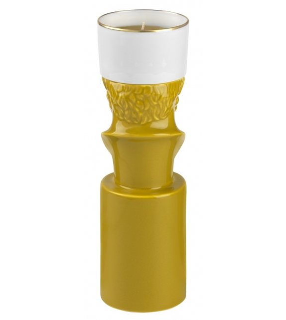 LCDC Il Letterato Saffron Ginori 1735 Bougeoir