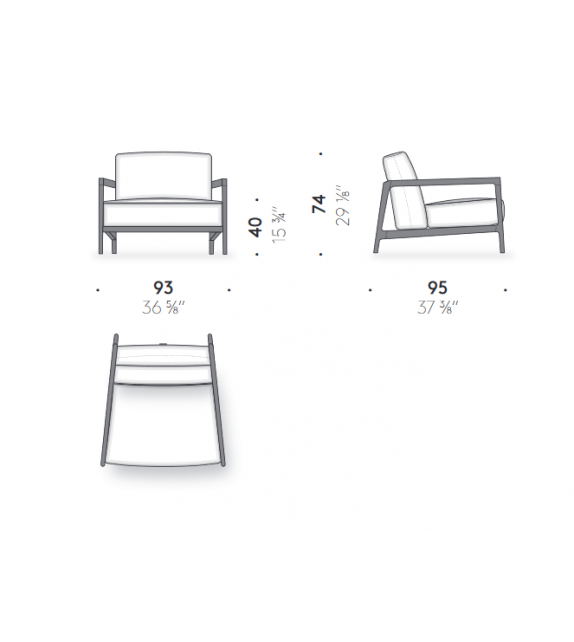 Everyday Life DePadova Fauteuil