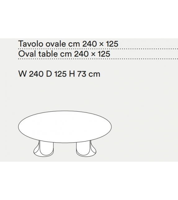 Togrul Oval Tacchini Mesa