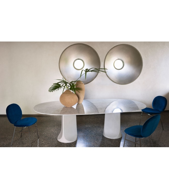 Togrul Oval Tacchini Tavolo