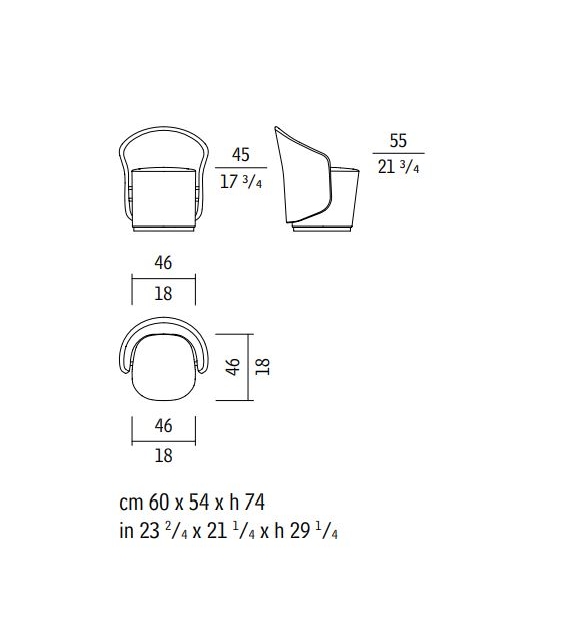 Annette Giorgetti Fauteuil