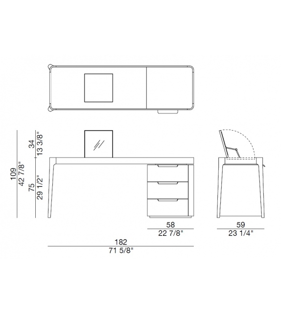 Afrodite Bijoux Porada Schminktisch