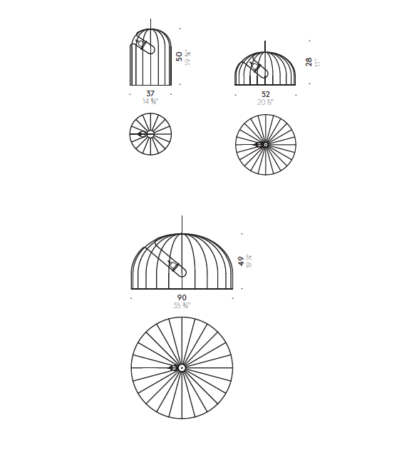 Mogura DePadova Pendant Lamp