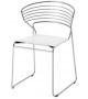 Koki Wire Cuoio Desalto Stuhl