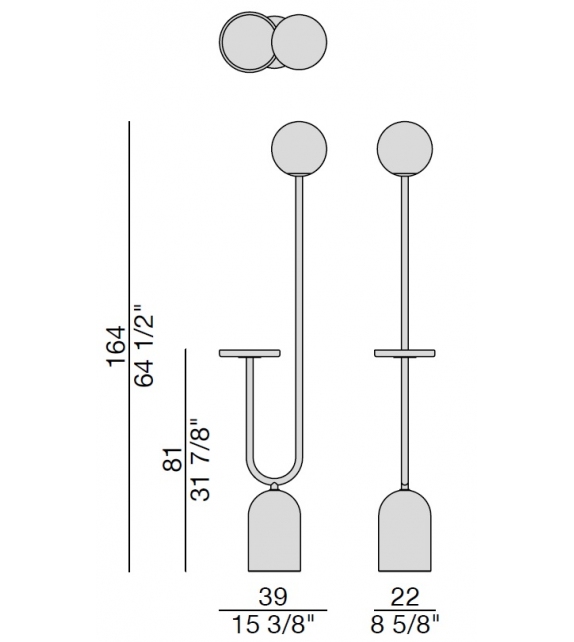 Ekero Totem Porada Floor Lamp