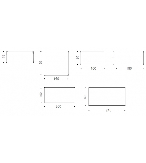 Boulevard Cattelan Italia Tisch