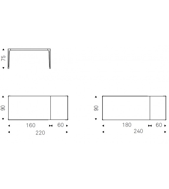 Boulevard Drive Table Cattelan Italia