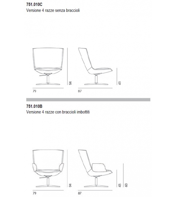 Aria Desalto Lounge Chair