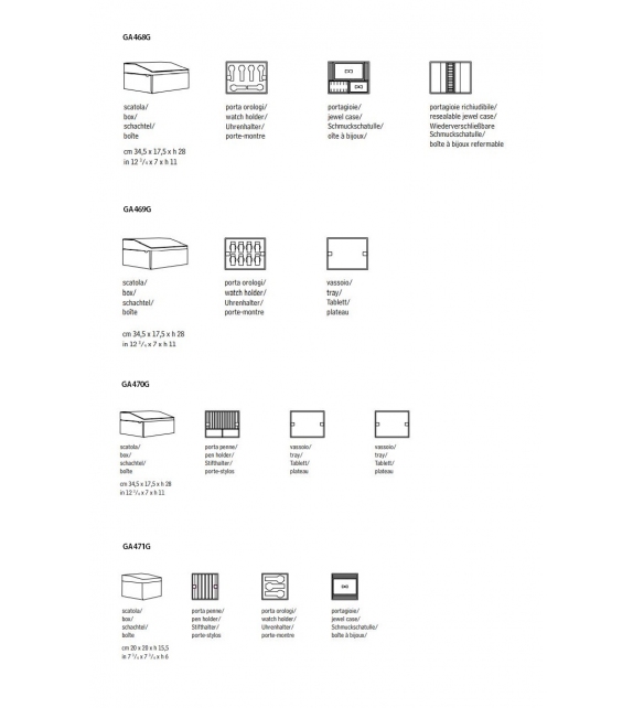 Passion Box Giorgetti Storage Compartment