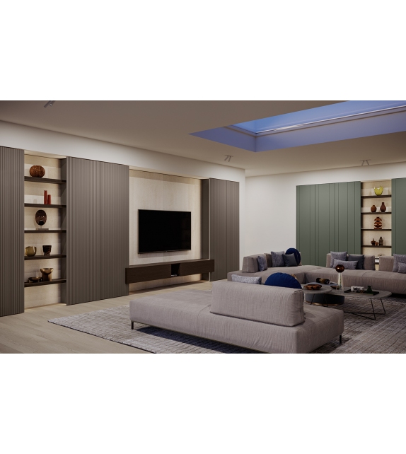 The Fashion Entrepreneur’s Villa Olivieri Wohnwand Systeme